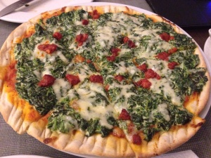 Spinach Pizza