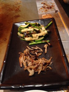 zucchini and mushrooms