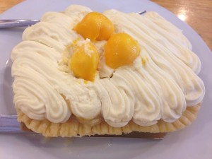 Sugar-free Mango Cream Pie