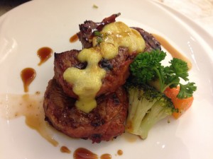 The beef medallion