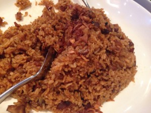 Waxed Meat Fried Rice