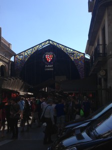 Entrance to Las Ramblas Marketplace