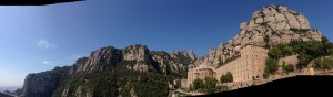Another Panoramic Shot of Mount Montserrat