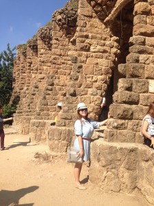 Entering Park Guell