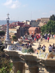 Upon Entering Park Guell