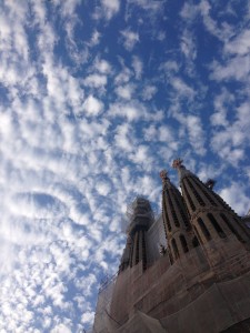 Love my shot of the sky and the church's tower